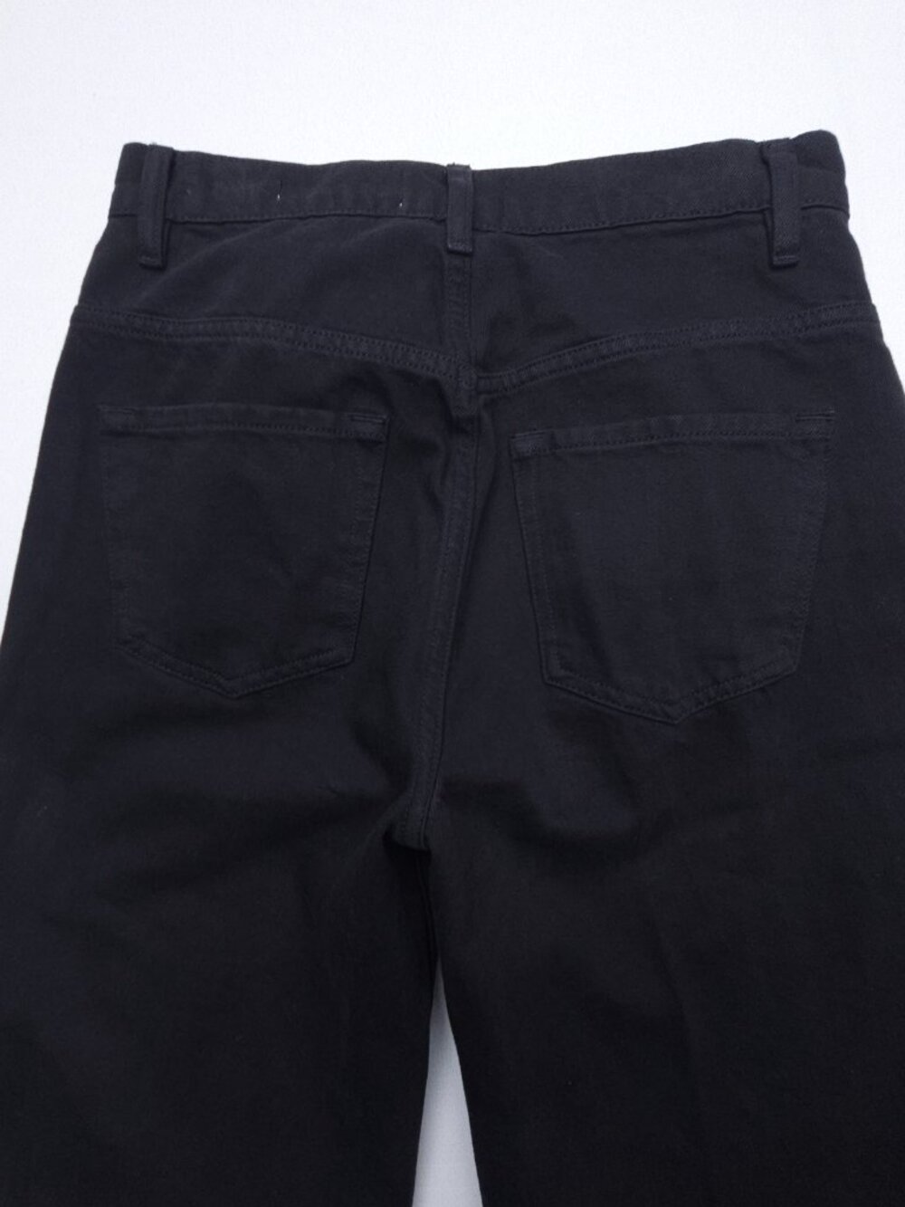FRAME le baggy palazzo black jeans size 25 - Picture 10 of 10